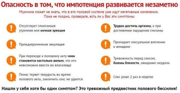 Полная импотенция (последняя стадия) у мужчин: признаки, что делать?