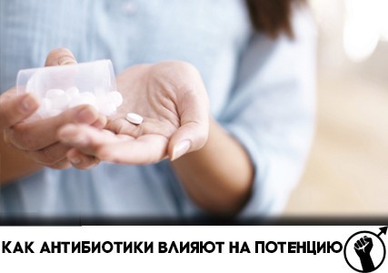 Влияют ли антибиотики на потенцию мужчины и как?