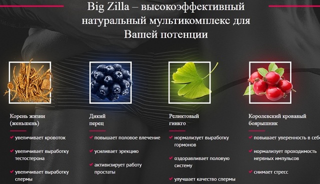 Капли для потенции big zilla: как принимать, где купить, отзывы врачей