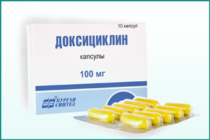Доксициклин при простатите: лечение, как принимать, отзывы