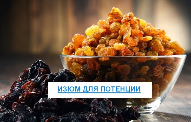 Изюм для мужчин: польза и вред для организма и потенции, рецепты