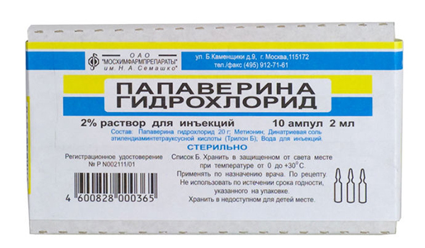 Папаверин для потенции (уколы и таблетки): инструкция по применению