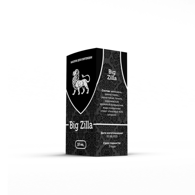 Капли для потенции big zilla: как принимать, где купить, отзывы врачей