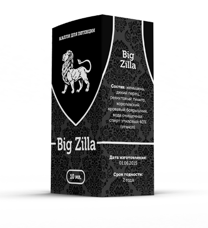 Капли для потенции big zilla: как принимать, где купить, отзывы врачей