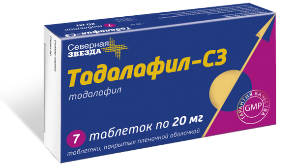 Тадалафил СЗ (с3): инструкция по применению, отзывы и цена