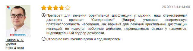 Что это за таблетки Силденафил с3: инструкция и отзывы, цена