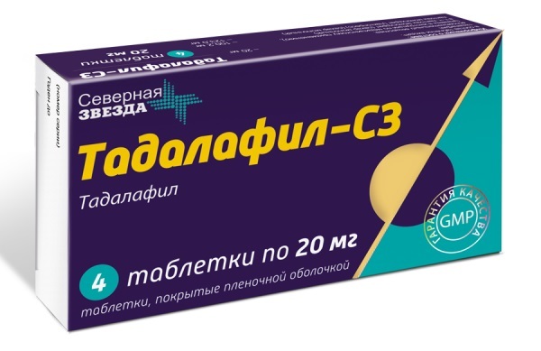Тадалафил СЗ (с3): инструкция по применению, отзывы и цена